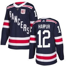 Men's Adidas New York Rangers Ben Harpur Navy Blue 2018 Winter Classic Home Jersey - Authentic