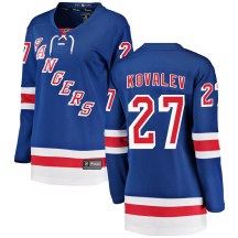 Women's Fanatics Branded New York Rangers Alex Kovalev Blue Home Jersey - Breakaway