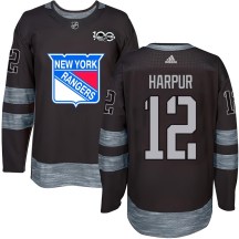 Youth New York Rangers Ben Harpur Black 1917-2017 100th Anniversary Jersey - Authentic