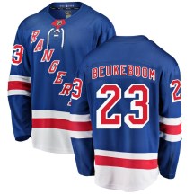 Men's Fanatics Branded New York Rangers Jeff Beukeboom Blue Home Jersey - Breakaway