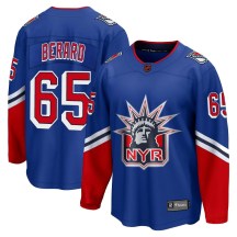 Men's Fanatics Branded New York Rangers Brett Berard Royal Special Edition 2.0 Jersey - Breakaway