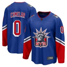 Men's Fanatics Branded New York Rangers Jaroslav Chmelar Royal Special Edition 2.0 Jersey - Breakaway