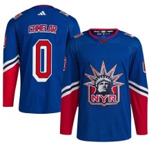 Men's Adidas New York Rangers Jaroslav Chmelar Royal Reverse Retro 2.0 Jersey - Authentic