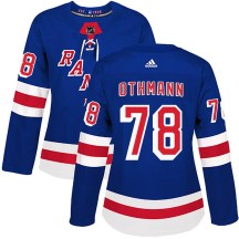 Women's Adidas New York Rangers Brennan Othmann Royal Blue Home Jersey - Authentic