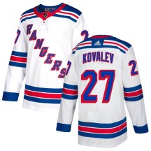 Youth Adidas New York Rangers Alex Kovalev White Jersey - Authentic