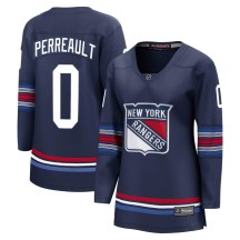 Women's Fanatics Branded New York Rangers Gabriel Perreault Navy Breakaway Alternate Jersey - Premier