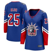 Women's Fanatics Branded New York Rangers Anton Blidh Royal Special Edition 2.0 Jersey - Breakaway