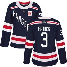 Women's Adidas New York Rangers James Patrick Navy Blue 2018 Winter Classic Home Jersey - Authentic