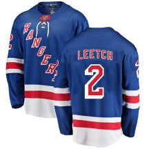 Youth Fanatics Branded New York Rangers Brian Leetch Blue Home Jersey - Breakaway