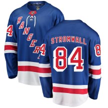 Youth Fanatics Branded New York Rangers Malte Stromwall Blue Home Jersey - Breakaway